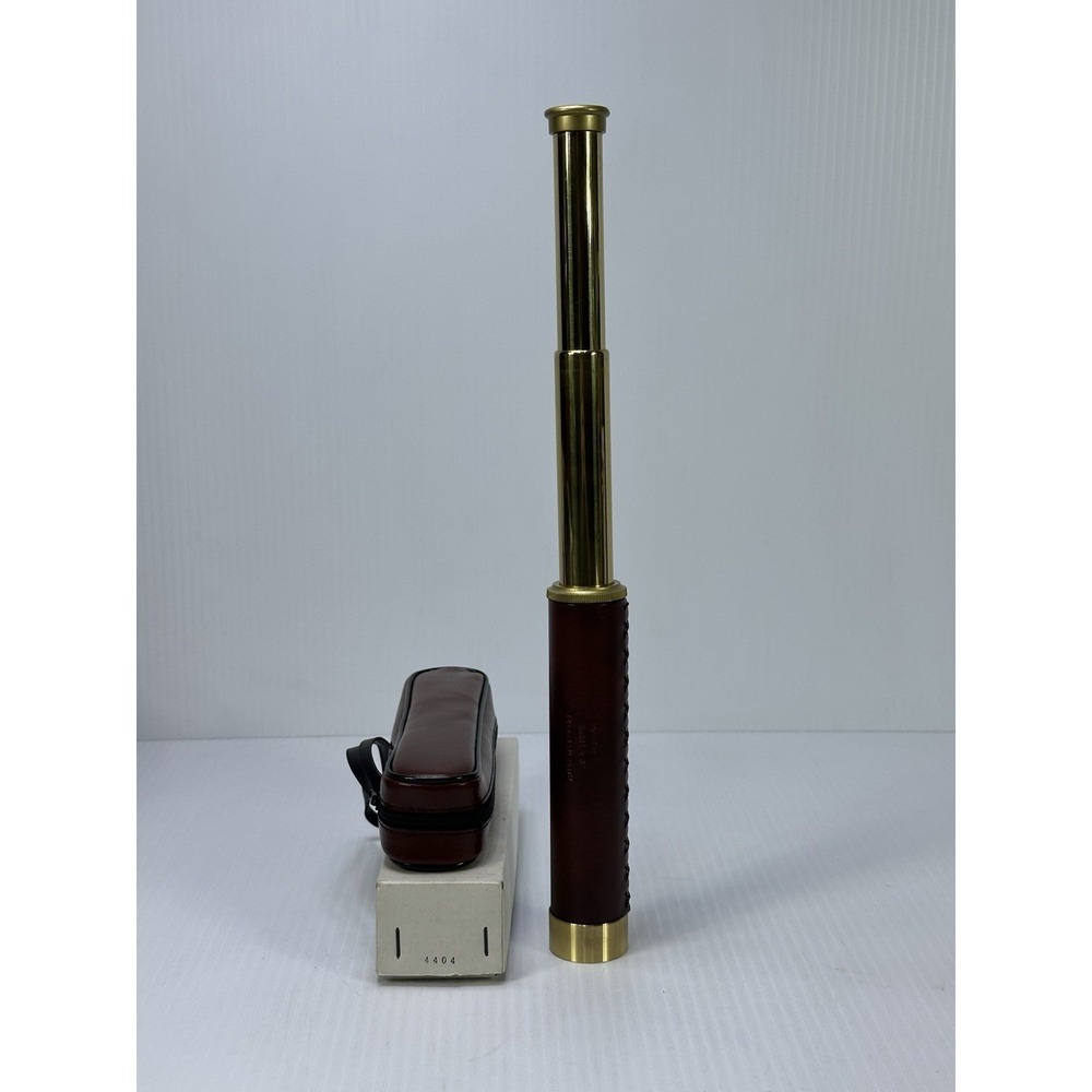 Vintage Telescope Hand Held 30X30mm Made in Japan 4404 Tesco Caring Case Box NOS